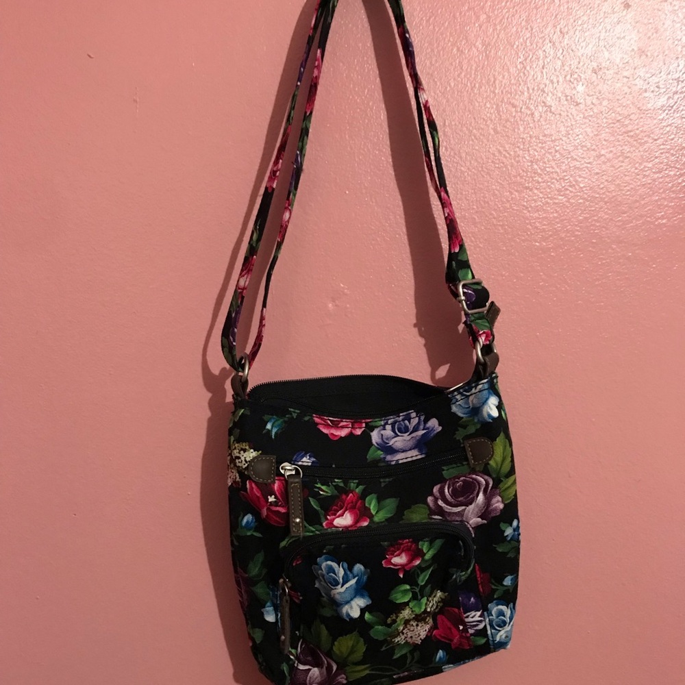 Flower Crossbody Purse